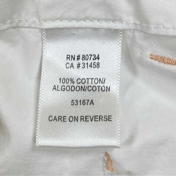 TALL GIRLS ALERT!! BCBG White Y2K Low-Rise Cargo Parachute Pants Sz 8 TALL - Picture 9 of 10